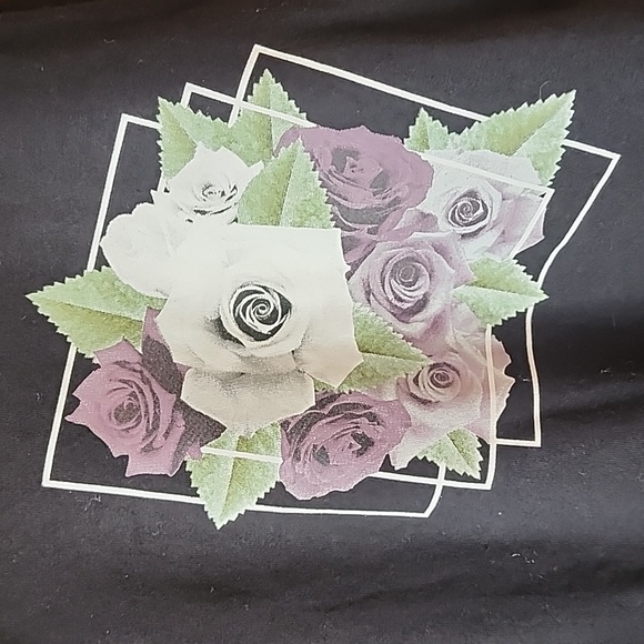 NWT Men's Long Sleeve Tshirt Black Rose XL - Picture 3 of 8